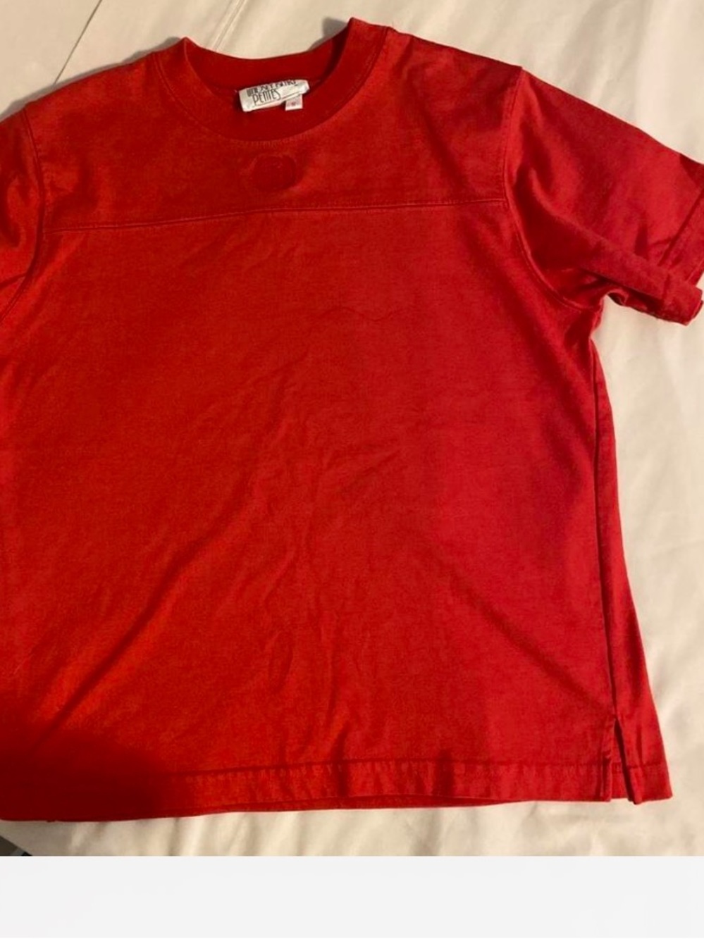 Lindsey Blake Women's Red Short-Sleeve Crew Tee Sz SP